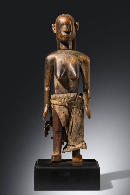 Weibliche Behälterfigur, Tansania, Luguru / Sagara, Größe: H: 26 cm (H: 10.2 inch), ID: 3053657