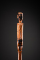 Anthropomorphic dignitary staff, South Africa, Zulu, Size: L: 93,5 cm (L: 36.8 inch), ID: 3053584 - 3/6