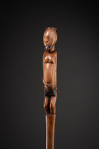Anthropomorphic dignitary staff, South Africa, Zulu, Size: L: 93,5 cm (L: 36.8 inch), ID: 3053584 - 4/6