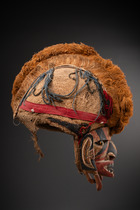 Masque malagan "tatanua", fin du XIXe siècle, Papouasie-Nouvelle-Guinée - Archipel Bismarck - Nouvelle Irlande, Taille: H: 45 cm (H: 17.7 inch), ID: 3053574 - 3/5