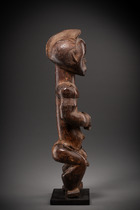 Männliche Wächterfigur eines Reliquienensembles "byeri", Kamerun, Beti-Fang, Mabea, Größe: H: 35,5 cm (H: 14.0 inch), ID: 3053603 - 3/5