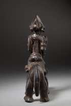 Equestrian figure "syonfolo", Côte d'Ivoire, Senufo, Size: H: 26 cm L: 21,5 cm (H: 10.2 inch L: 8.5 inch), ID: 3053643 - 4/6