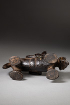 Equestrian figure "syonfolo", Côte d'Ivoire, Senufo, Size: H: 26 cm L: 21,5 cm (H: 10.2 inch L: 8.5 inch), ID: 3053643 - 6/6