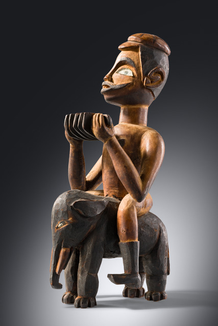 Colonfigur "bitumba", D. R. Kongo, Yombe, Größe: H: 28 cm (H: 11.0 inch), ID: 3053543