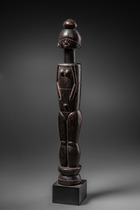 Stehende weibliche Figur, Tansania, Doe, Größe: H: 40 cm (H: 15.7 inch), ID: 3053564 - 2/6