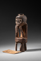 Small seated figure, Cameroon, Anyang, Size: H: 14 cm (H: 5.5 inch), ID: 3053592 - 2/8