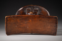 Anthropomorphic neckrest, D. R. Congo, Mbala, Size: H: 14,5 cm, L: 19,5 cm (H: 5.7 inch, L: 7.7 inch), ID: 3053582 - 5/7