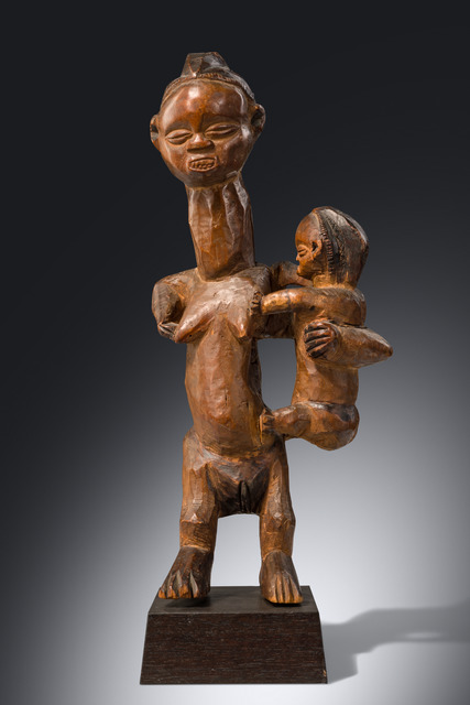 Maternité "gihalu giwenyi", D. R. Kongo, Mbala, Größe: H: 39 cm (H: 15.4 inch), ID: 3053572