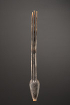 Élégante épingle à cheveux avec boîte à tabac à priser, Afrique du Sud, Zoulou, Taille: H: 25,2 cm (H: 9.9 inch), ID: 3053576 - 5/5