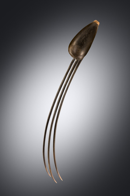 Elegante Haarnadel mit Schnupftabakdose, Südafrika, Zulu, Größe: H: 25,2 cm (H: 9.9 inch), ID: 3053576