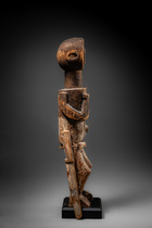 Figure masculine debout avec épée, Cameroun / Gabon, Fang, Taille: H: 49 cm (H: 19.3 inch), ID: 3053567 - 2/5