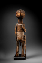 Figure masculine debout avec épée, Cameroun / Gabon, Fang, Taille: H: 49 cm (H: 19.3 inch), ID: 3053567 - 3/5