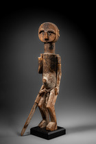 Figure masculine debout avec épée, Cameroun / Gabon, Fang, Taille: H: 49 cm (H: 19.3 inch), ID: 3053567 - 4/5