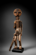 Figure masculine debout avec épée, Cameroun / Gabon, Fang, Taille: H: 49 cm (H: 19.3 inch), ID: 3053567 - 5/5