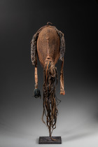 Rare and extraordinary mask, Côte d'Ivoire, Dan, Size: H: 23 cm (H: 9.1 inch), ID: 3053604 - 5/5