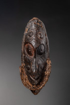 Maske, Papua-Neuguinea – Sepik, Größe: H: 42,8 cm (H: 16.9 inch), ID: 3053575 - 2/5