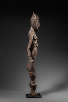 Figure féminine debout "nogwi", Papouasie-Nouvelle-Guinée - Washkuk, Kwoma, Taille: H: 97,5 cm (H: 38.4 inch), ID: 3053590 - 3/5