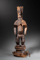 Janus-faced dance crest, Nigeria, Ijaw, Size: H: 77,5 cm (H: 30.5 inch), ID: 3053591 - 3/7