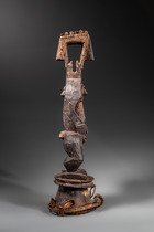 Janus-faced dance crest, Nigeria, Ijaw, Size: H: 77,5 cm (H: 30.5 inch), ID: 3053591 - 4/7