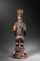 Janus-faced dance crest, Nigeria, Ijaw, Size: H: 77,5 cm (H: 30.5 inch), ID: 3053591 - 5/7