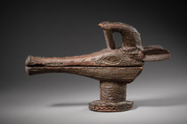 Récipient à noix de kola " orievbee-enya ", Nigéria, Edo, Benin, Taille: H: 23,5 cm L: 38,5 cm (H: 9.3 inch L: 15.2 inch), ID: 3053571 - 3/7