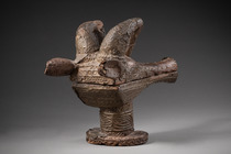 Récipient à noix de kola " orievbee-enya ", Nigéria, Edo, Benin, Taille: H: 23,5 cm L: 38,5 cm (H: 9.3 inch L: 15.2 inch), ID: 3053571 - 4/7