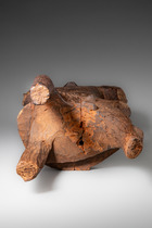 Sitzende männliche Figur, Tansania, Nyamwesi, Größe: H: 58 cm (H: 22.8 inch), ID: 3053562 - 6/9