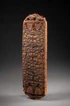 Schatzbehälter "papahou", vor 1822, Neuseeland, Maori, Größe: M: 41 cm x 12 cm x 4,5 cm (M: 16.1 inch x 4.7 inch x 1.8 inch), ID: 3053598 - 6/7