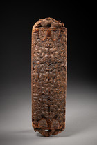Schatzbehälter "papahou", vor 1822, Neuseeland, Maori, Größe: M: 41 cm x 12 cm x 4,5 cm (M: 16.1 inch x 4.7 inch x 1.8 inch), ID: 3053598 - 7/7