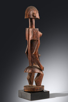 Stehende weibliche Figur "jo nyeleni", Mali, Bamana, Größe: H: 53,5 cm (H: 21.1 inch), ID: 3053579 - 2/2
