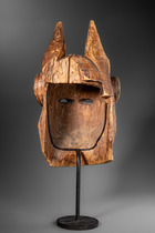 Masque-heaume à cornes " ngontang ", Gabon, Fang, Taille: H: 47,5 cm (H: 18.7 inch), ID: 3053560 - 4/5