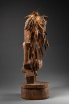 Große männliche Fetischfigur "nkisi", D. R. Kongo, Songe, Lomami-Becken und Provinz, Größe: H: 70 cm (H: 27.6 inch), ID: 3053558 - 3/6