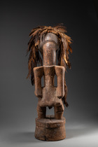 Große männliche Fetischfigur "nkisi", D. R. Kongo, Songe, Lomami-Becken und Provinz, Größe: H: 70 cm (H: 27.6 inch), ID: 3053558 - 4/6