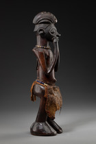 Kryptofetisch "phuungu", D. R. Kongo, Yaka / Suku, Größe: H: 40 cm (H: 15.7 inch), ID: 3053549 - 2/4