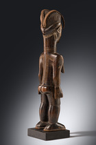 Stehende weibliche Figur "lü mä", Côte d'Ivoire, Dan, Größe: H: 48 cm (H: 18.9 inch), ID: 3053542 - 2/3
