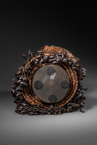 Cimier anthropomorphe, Nigéria, Boki, Taille: H: 24 cm (H: 9.4 inch), ID: 3053466 - 6/7
