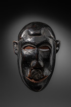 Anthropomorphe Maske, Mosambik, Makua, Größe: H: 21,5 cm (H: 8.5 inch), ID: 3053468 - 2/4