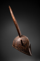 Zoomorphic mask "misikun", Mali, Minianka, Size: H: 44,5 cm (H: 17.5 inch), ID: 3053469 - 3/6
