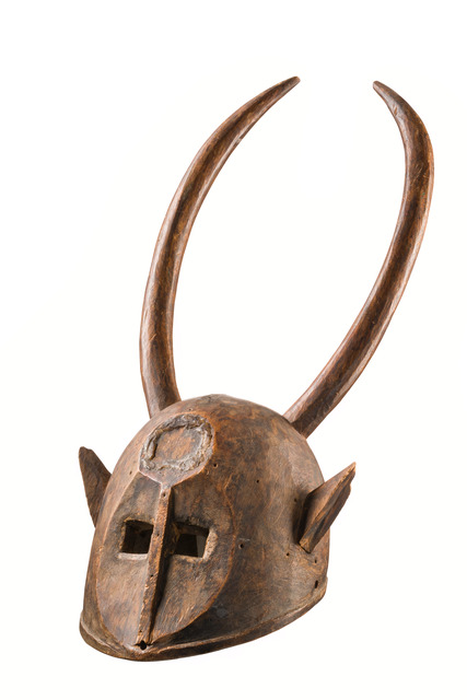 Zoomorphe Maske "misikun", Mali, Minianka, Größe: H: 44,5 cm (H: 17.5 inch), ID: 3053469
