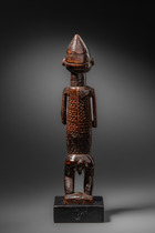 Figure de pouvoir "nkisi / nkishi", première moitié du XXe siècle, R. D. Congo, Dondo, Taille: H: 31 cm (H: 12.2 inch), ID: 3053463 - 4/5