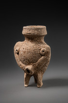 Anthropomorphic cup, early 2nd millennium BC, Levant, Syro-Hittite, Size: H: 10 cm (H: 3.9 inch), ID: 3053465 - 2/6