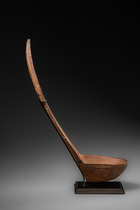 Cuillère, Gabon, Fang, Taille: H: 27,7 cm (H: 10.9 inch), ID: 3053552 - 3/5