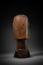 Anthropomorphic head, Gabon, Fang, Size: H: 23,5 cm (H: 9.3 inch), ID: 3053554 - 4/5