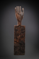 Memory board "lukasa", D. R. Congo, Luba, Size: H: 44,2 cm (H: 17.4 inch), ID: 3053555 - 2/3