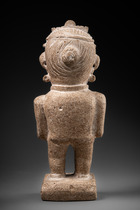 Standing figure, Indonesia - Nias, Size: H: 17,5 cm (H: 6.9 inch), ID: 3053547 - 4/6