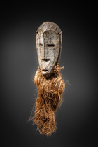 Masque "lukwakongo", R. D. Congo, Lega, Taille: H: 15,6 cm (H: 6.1 inch), ID: 3053548 - 2/4