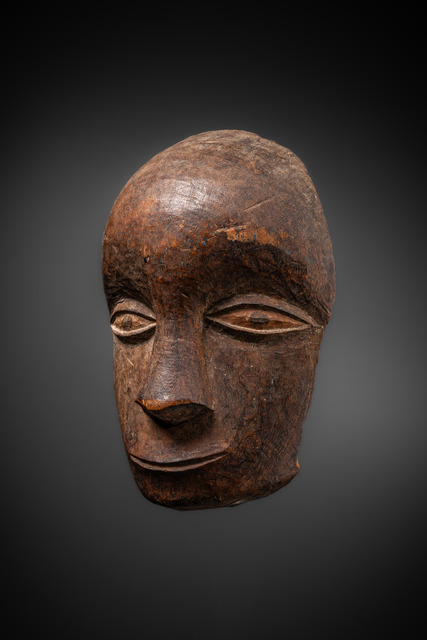 Head fragment, D. R. Congo, Hemba, Size: H: 17,5 cm (H: 6.9 inch), ID: 3053550