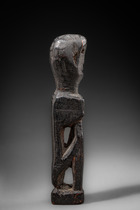 Schutzfigur "bulul", Philippinen - Bontok, Größe: H: 10,5 cm (H: 4.1 inch), ID: 3053553 - 2/6