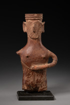 Fragment d’un récipient anthropomorphe, vers 1000 av. J.-C., Iran - Gilan, Amlash, Taille: H: 30 cm (H: 11.8 inch), ID: 3053563 - 2/5