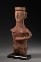 Fragment d’un récipient anthropomorphe, vers 1000 av. J.-C., Iran - Gilan, Amlash, Taille: H: 30 cm (H: 11.8 inch), ID: 3053563 - 5/5